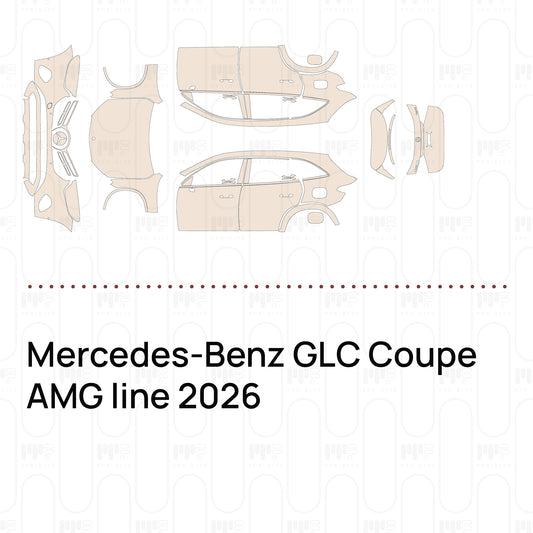 Pre-Cut PPF Mercedes-Benz GLC Coupe AMG line 2026