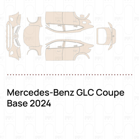 Pre-Cut PPF Mercedes-Benz GLC Coupe Base 2024