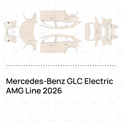 Pre-Cut PPF Mercedes-Benz GLC Electric AMG Line 2026