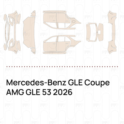 Pre-Cut PPF Mercedes-Benz GLE Coupe AMG GLE 53 2026