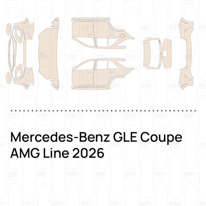 Pre-Cut PPF Mercedes-Benz GLE Coupe AMG Line 2026