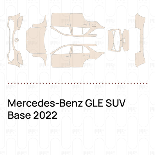 Pre-Cut PPF Mercedes-Benz GLE SUV Base 2022