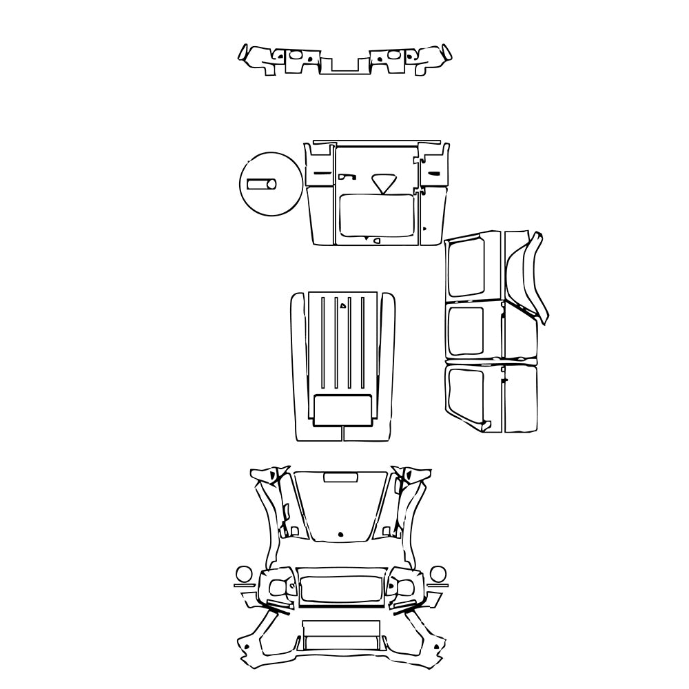 Pre-Cut PPF Mercedes-Benz G Class AMG G63 2013 - PPF-Kits