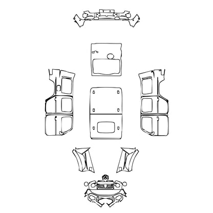 Pre-Cut PPF Mercedes-Benz G Class G 580 with EQ-Technology AMG Line 2025 - PPF-Kits