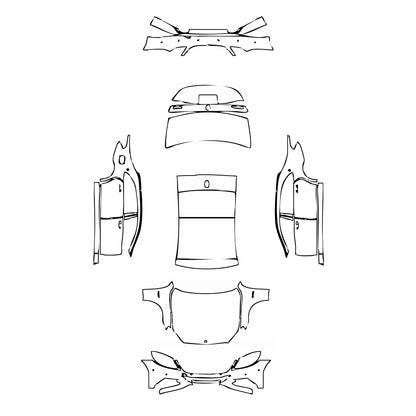 Pre-Cut PPF Mercedes-Benz Maybach S Class S500 2017 - PPF-Kits