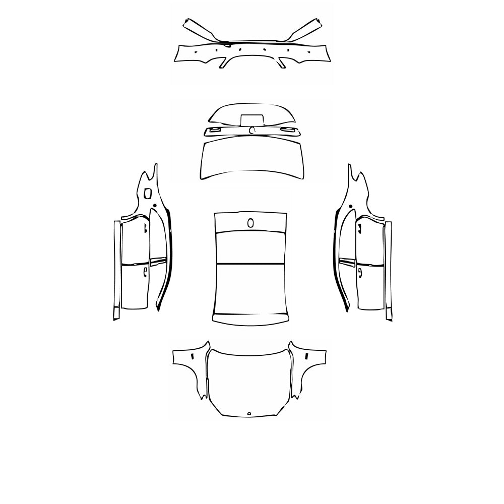 Pre-Cut PPF Mercedes-Benz Maybach S Class S680 2018 - PPF-Kits