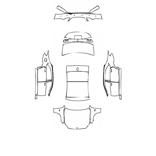 Pre-Cut PPF Mercedes-Benz Maybach S Class S680 2018 - PPF-Kits