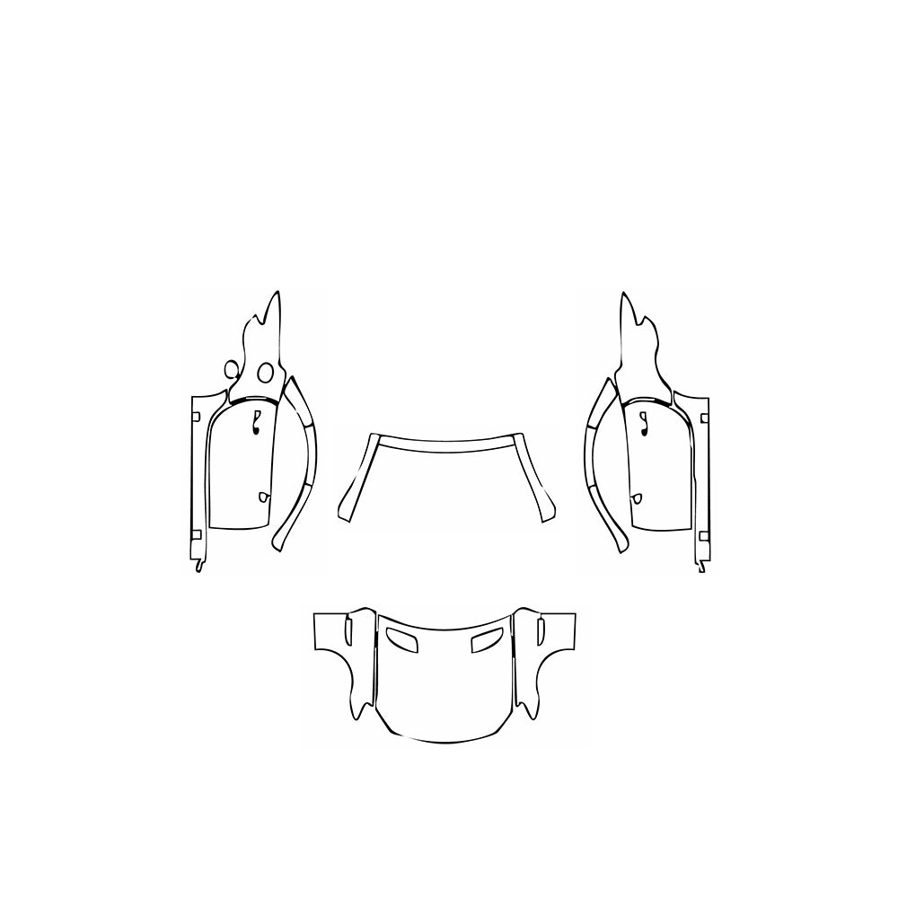 Pre-Cut PPF Mercedes-Benz SLC base 2019 - PPF-Kits