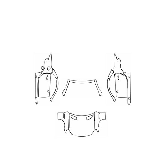 Pre-Cut PPF Mercedes-Benz SLC base 2020 - PPF-Kits