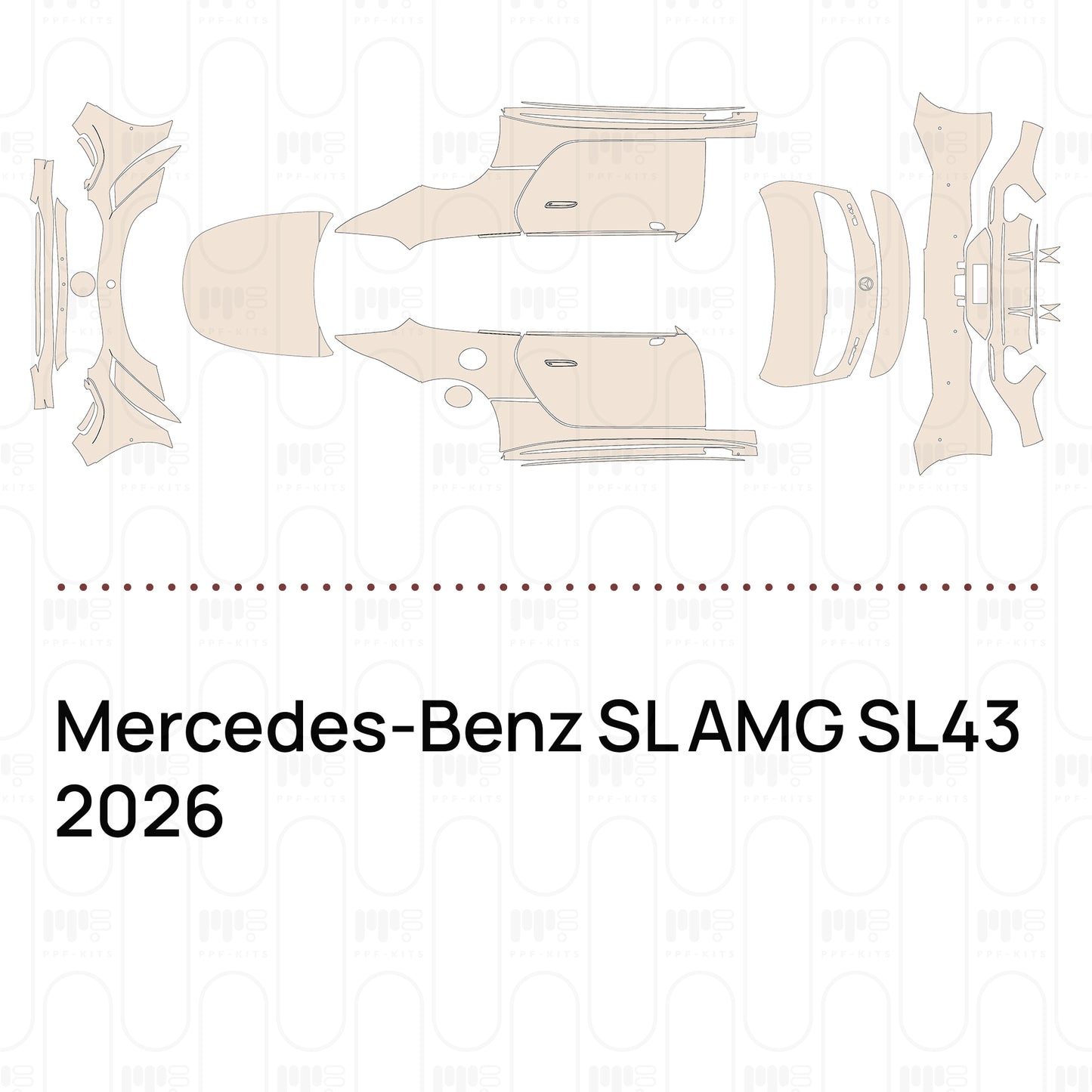 Pre-Cut PPF Mercedes-Benz SL AMG SL43 2026