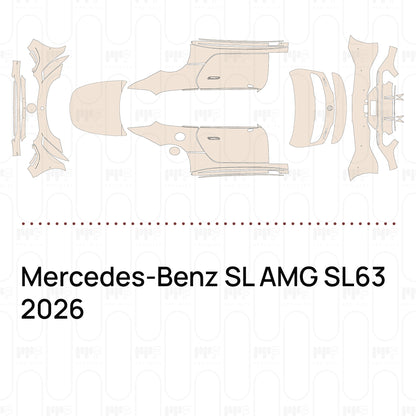 Pre-Cut PPF Mercedes-Benz SL AMG SL63 2026