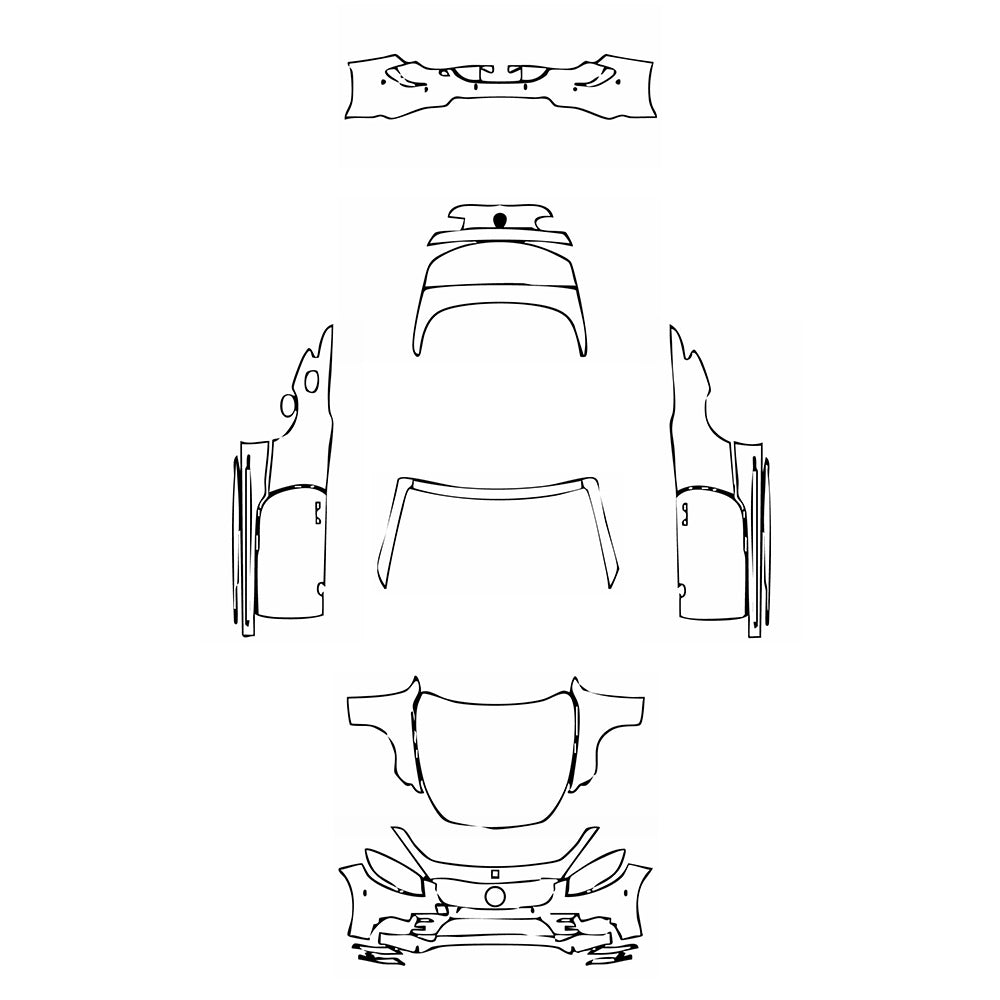 Pre-Cut PPF Mercedes-Benz S Class Cabriolet AMG Line 2019 - PPF-Kits