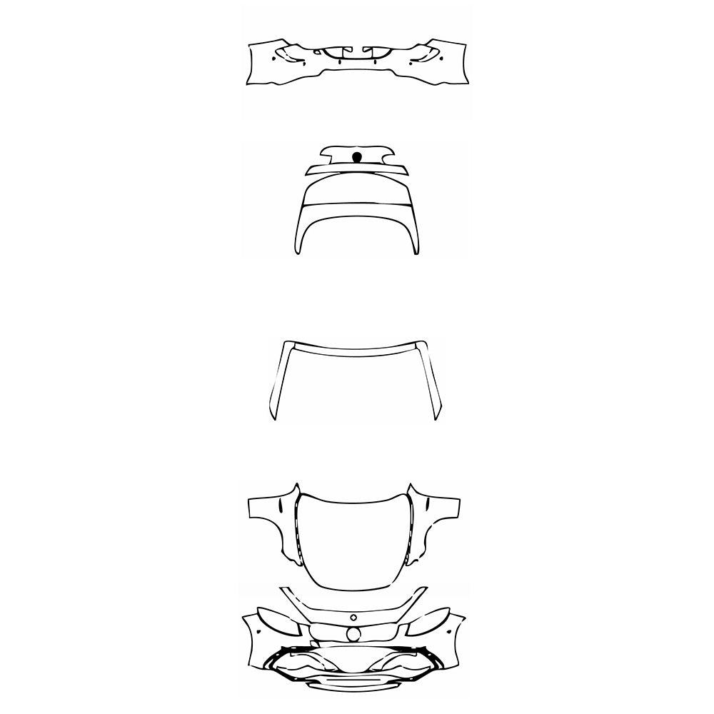 Pre-Cut PPF Mercedes-Benz S Class Cabriolet AMG S63 2017 - PPF-Kits