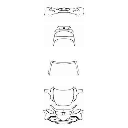 Pre-Cut PPF Mercedes-Benz S Class Cabriolet AMG S63 2017 - PPF-Kits