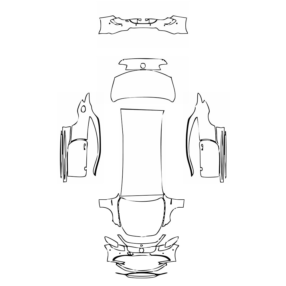 Pre-Cut PPF Mercedes-Benz S Class Coupe AMG S65 2016 - PPF-Kits