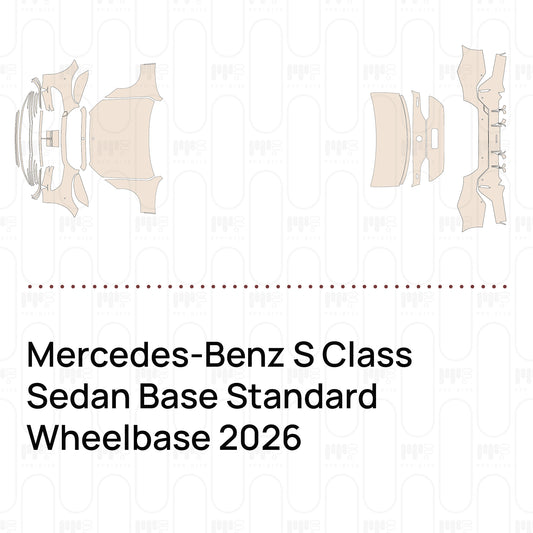 Pre-Cut PPF Mercedes-Benz S Class Sedan Base Standard Wheelbase 2026
