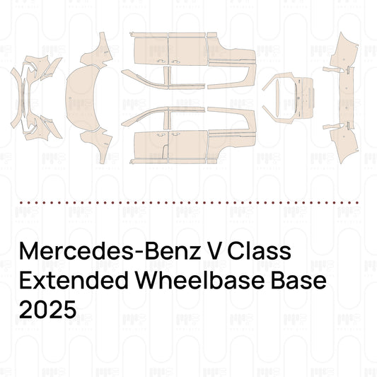 Pre-Cut PPF Mercedes-Benz V Class Extended Wheelbase Base 2025
