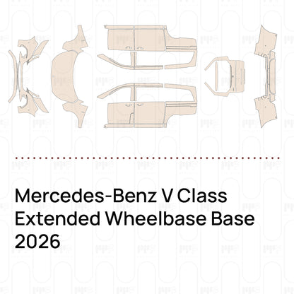 Pre-Cut PPF Mercedes-Benz V Class Extended Wheelbase Base 2026