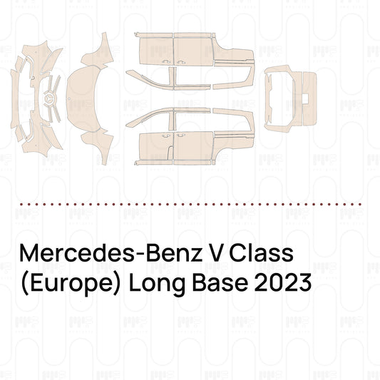 Pre-Cut PPF Mercedes-Benz V Class (Europe) Long Base 2023