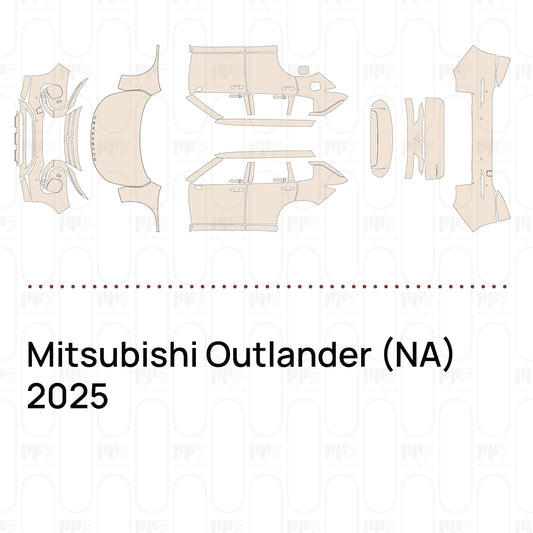 Pre-Cut PPF Mitsubishi Outlander (NA) 2025