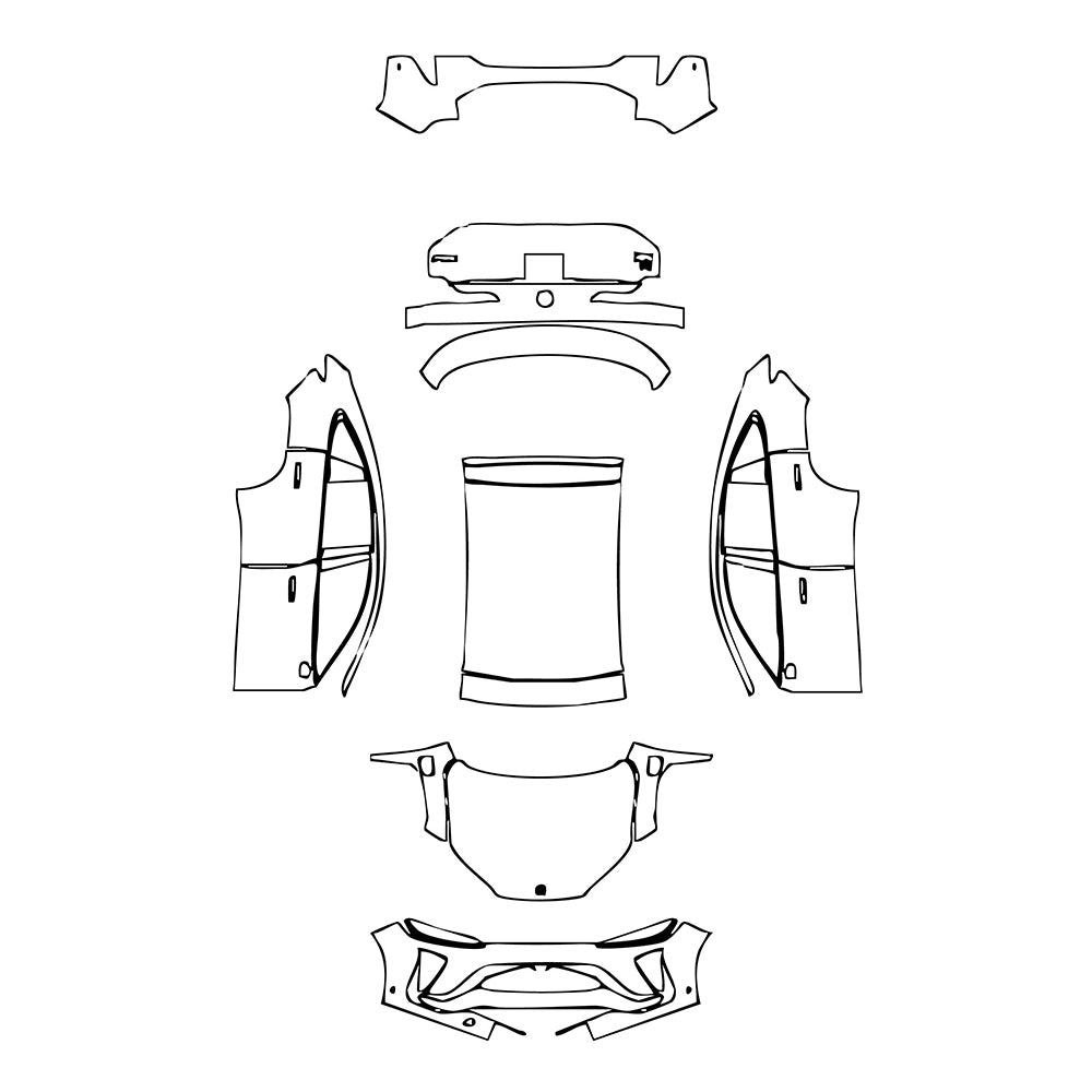 Pre-Cut PPF NIO EC6 2021 - PPF-Kits