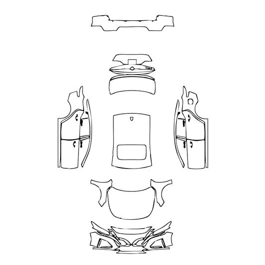 Pre-Cut PPF Nissan Altima (US) SR 2024 - PPF-Kits
