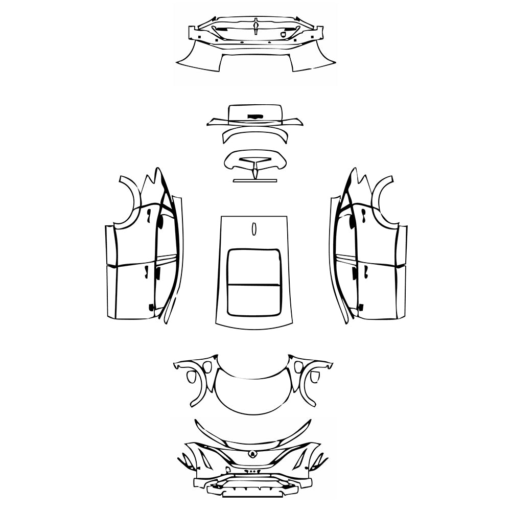 Pre-Cut PPF Nissan Ariya (CN) 2024 - PPF-Kits