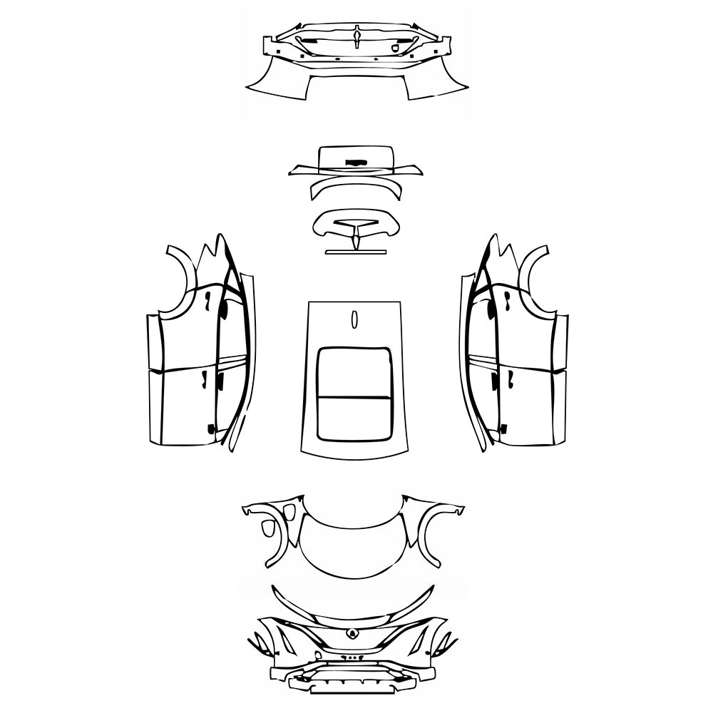 Pre-Cut PPF Nissan Ariya (US) Evolve+ 2024 - PPF-Kits