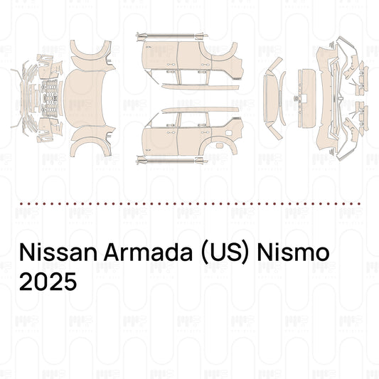 Pre-Cut PPF Nissan Armada (US) Nismo 2025