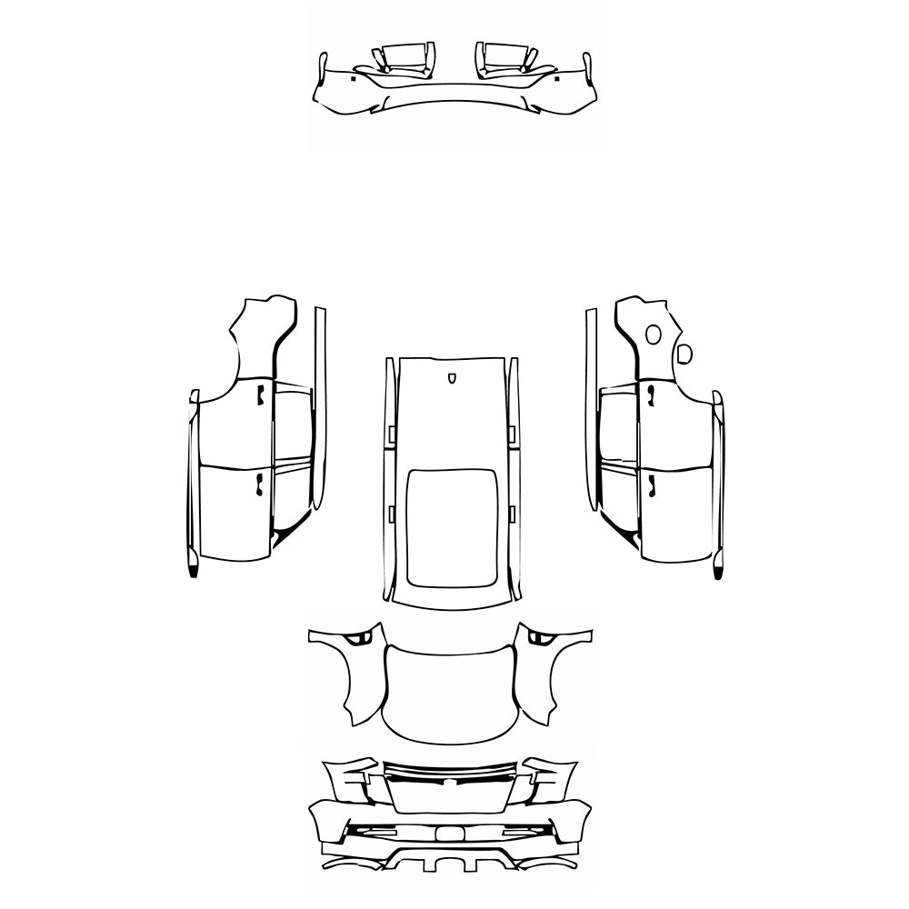 Pre-Cut PPF Nissan Armada (US) Platinum Reserve 2025 - PPF-Kits