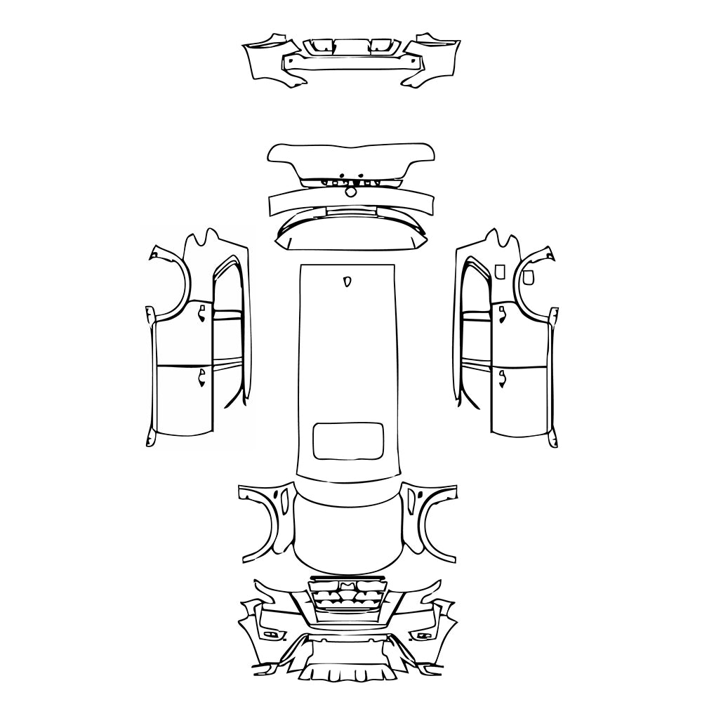 Pre-Cut PPF Nissan Armada (US) SL 2021 - PPF-Kits