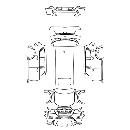Pre-Cut PPF Nissan Armada (US) SL 2022 - PPF-Kits