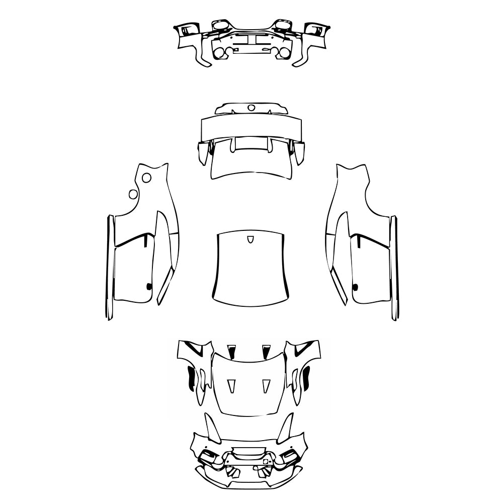 Pre-Cut PPF Nissan GT-R Nismo 2021 - PPF-Kits