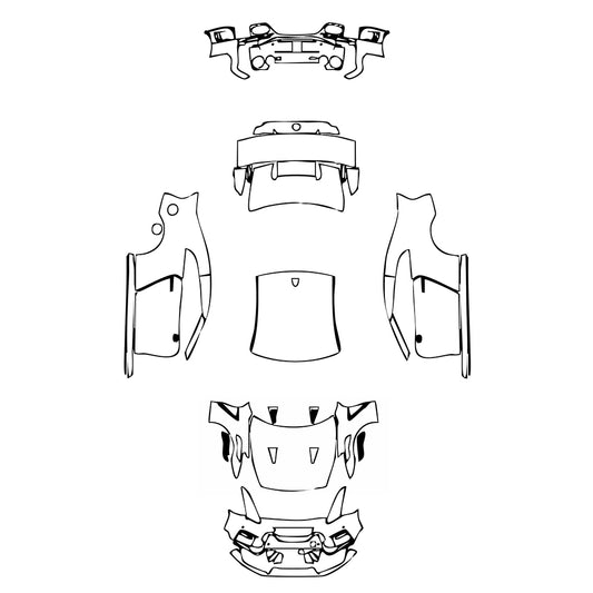 Pre-Cut PPF Nissan GT-R Nismo 2021 - PPF-Kits