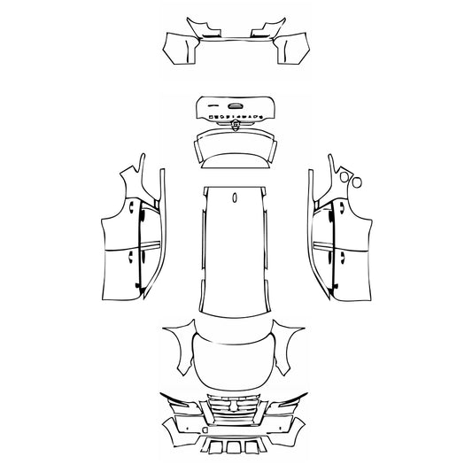Pre-Cut PPF Nissan Pathfinder SL 2023 - PPF-Kits