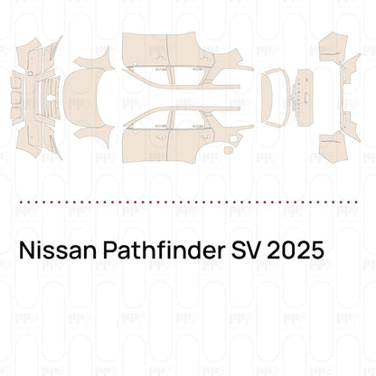Pre-Cut PPF Nissan Pathfinder SV 2025