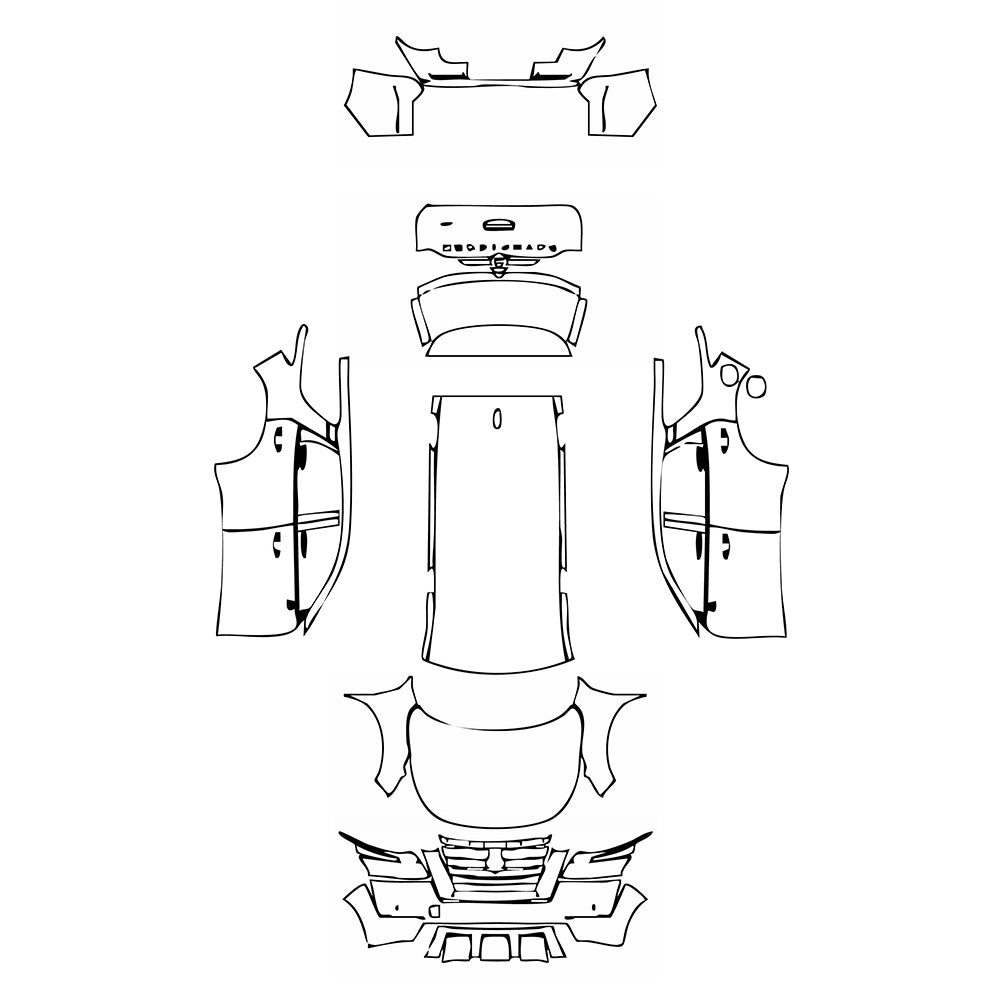Pre-Cut PPF Nissan Pathfinder S 2024 - PPF-Kits