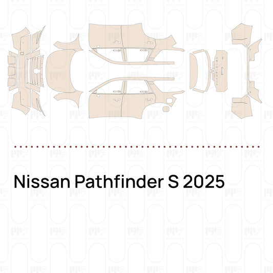 Pre-Cut PPF Nissan Pathfinder S 2025