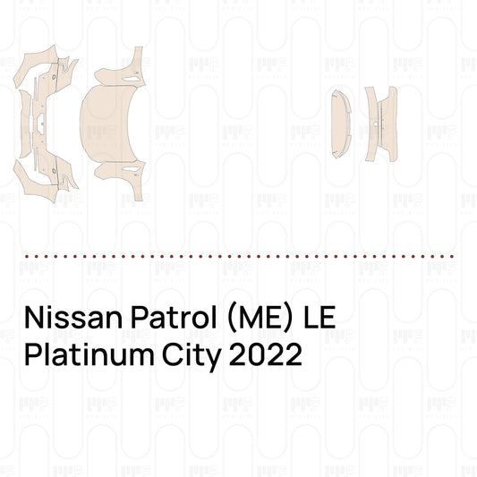 Pre-Cut PPF Nissan Patrol (ME) LE Platinum City 2022