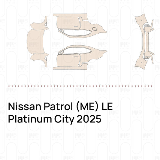 Pre-Cut PPF Nissan Patrol (ME) LE Platinum City 2025