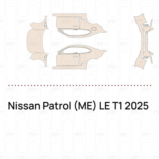 Pre-Cut PPF Nissan Patrol (ME) LE T1 2025