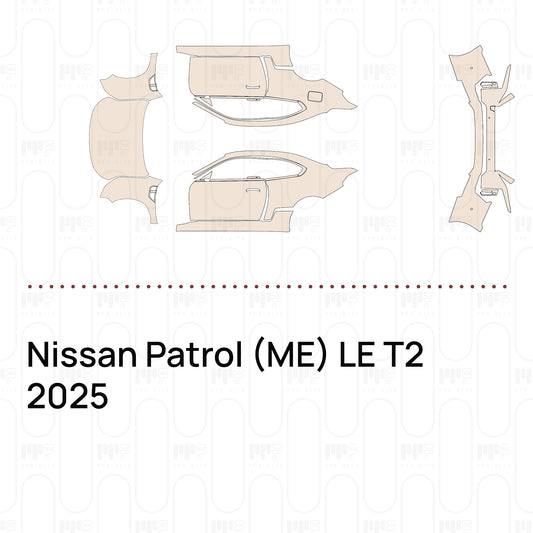 Pre-Cut PPF Nissan Patrol (ME) LE T2 2025