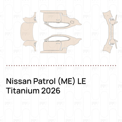 Pre-Cut PPF Nissan Patrol (ME) LE Titanium 2026
