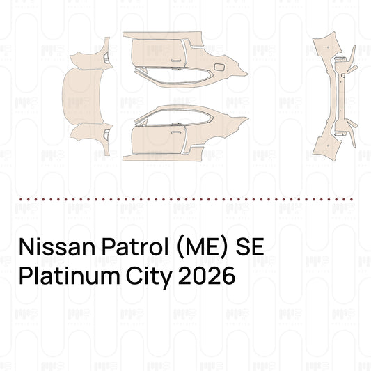 Pre-Cut PPF Nissan Patrol (ME) SE Platinum City 2026