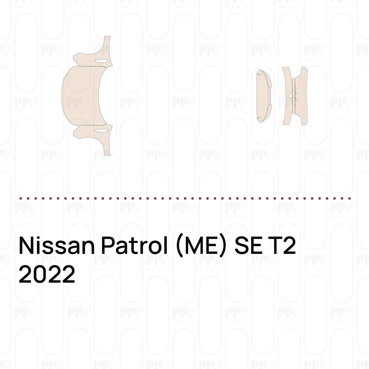 Pre-Cut PPF Nissan Patrol (ME) SE T2 2022