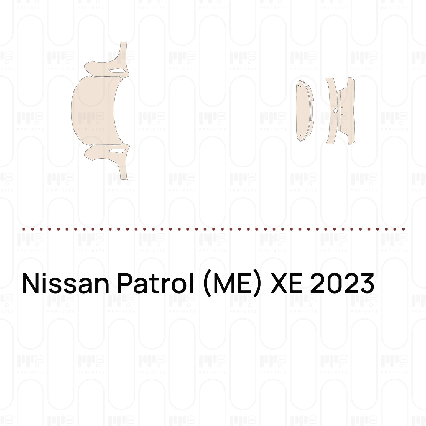 Pre-Cut PPF Nissan Patrol (ME) XE 2023