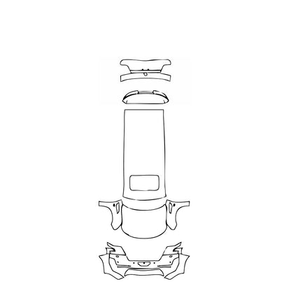 Pre-Cut PPF Nissan Patrol (ME） LE Platinum City 2021 - PPF-Kits