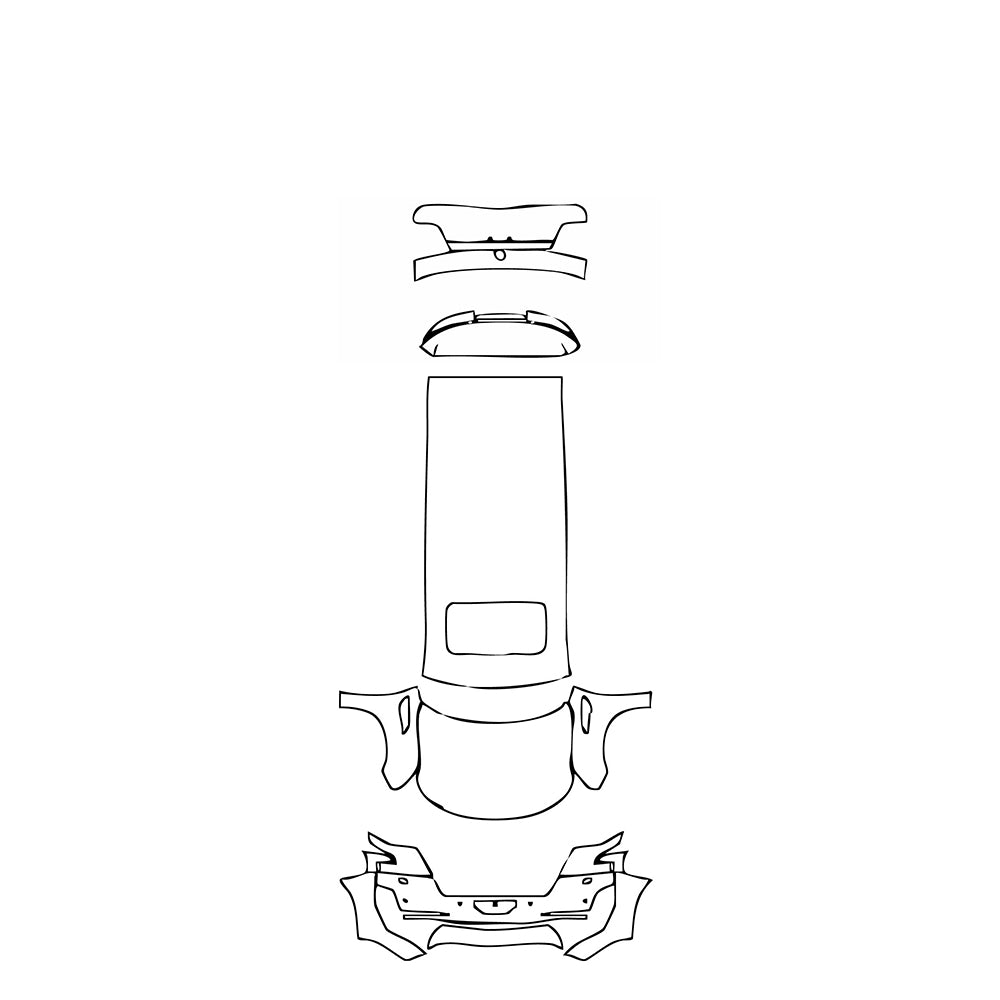 Pre-Cut PPF Nissan Patrol (ME） SE Platinum City 2021 - PPF-Kits