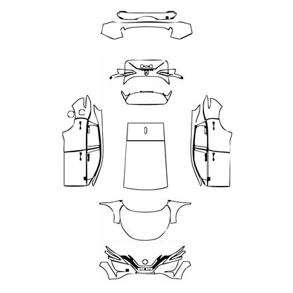 Pre-Cut PPF Nissan Qashqai (EU) Acenta Premium 2022 - PPF-Kits