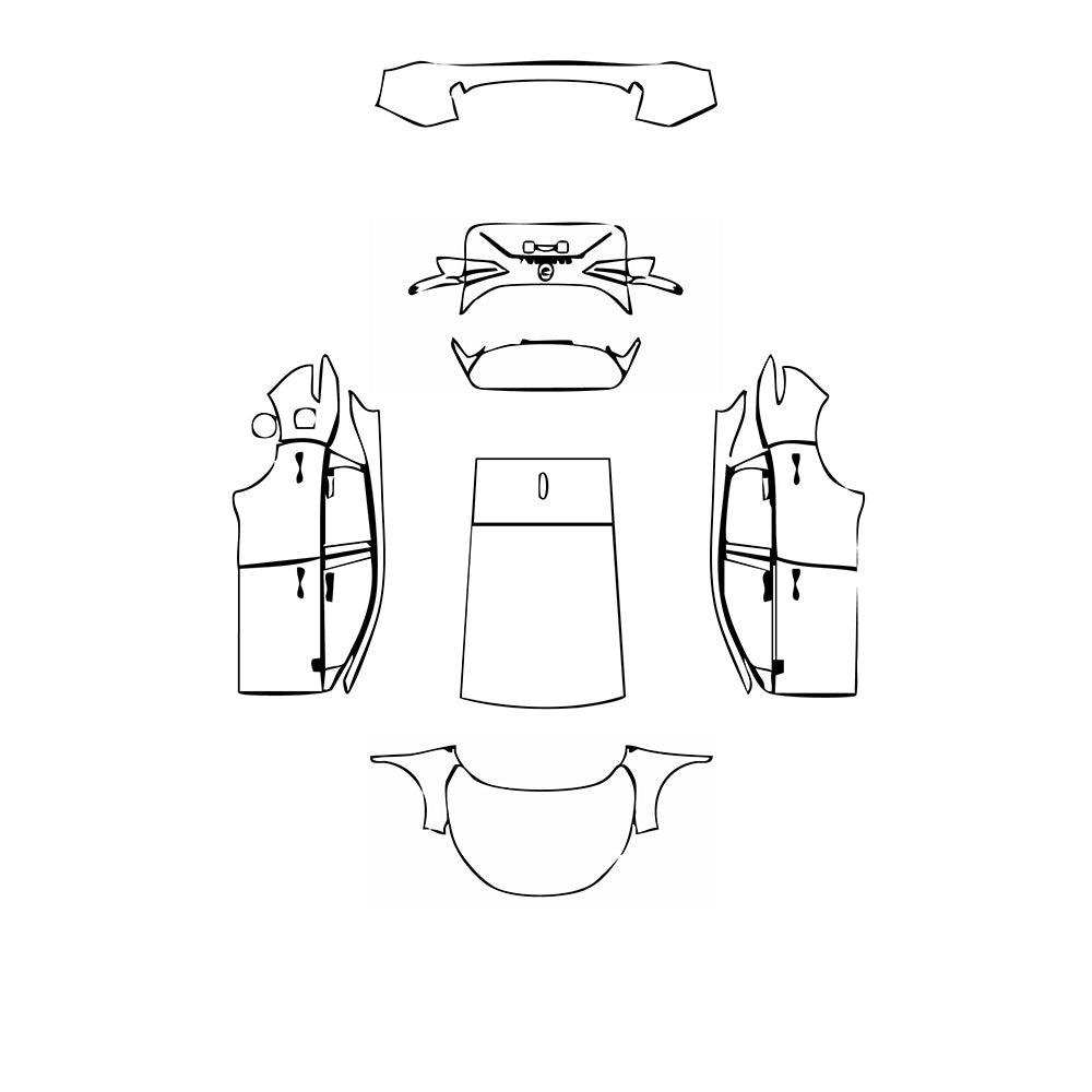Pre-Cut PPF Nissan Qashqai (EU) Tekna+ 2025 - PPF-Kits